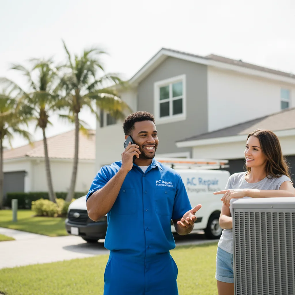 AC Repair Pompano Beach customer support in Visalia